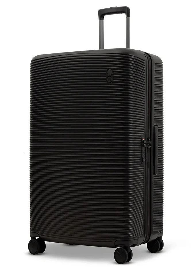 Echolac Ultima 76 Cm 4-Double Wheeled Hardside Expandable Check-In Lugggae Trolley - Dark Chocolate